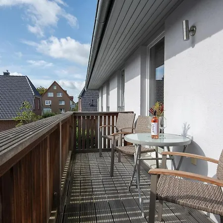 Ferienwohnung Strandlaeufer Im Haus Strandnixe Apartamento *
